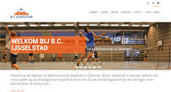 Desktop Screenshot of bcijsselstad.nl